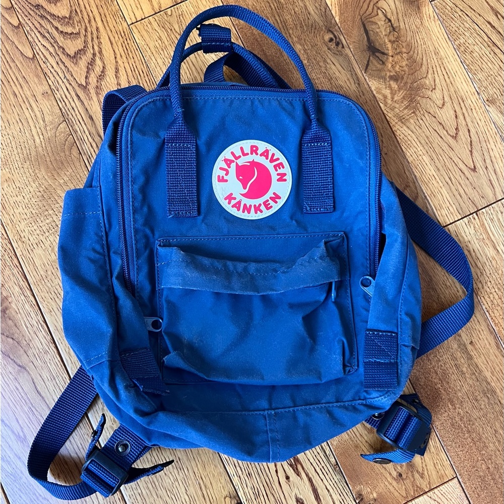 Fjallraven Kanken Mini Backpack Blue